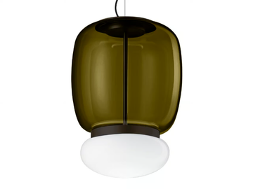 FARO SP G - LED glass pendant lamp by Vetreria Vistosi - view 2